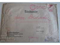 Old German 3 Reich postal envelope 1943