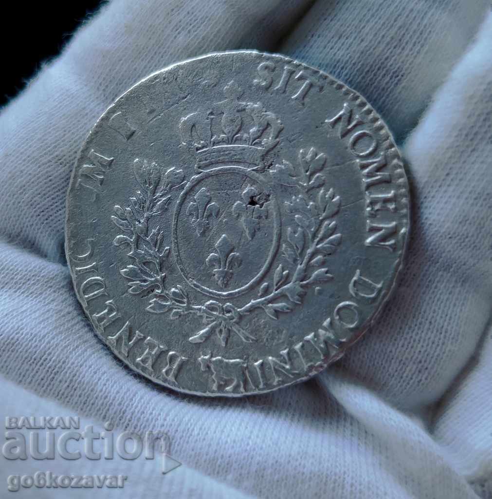 Auction  France ECU King Louis XV (1740-1773) Silver RARE