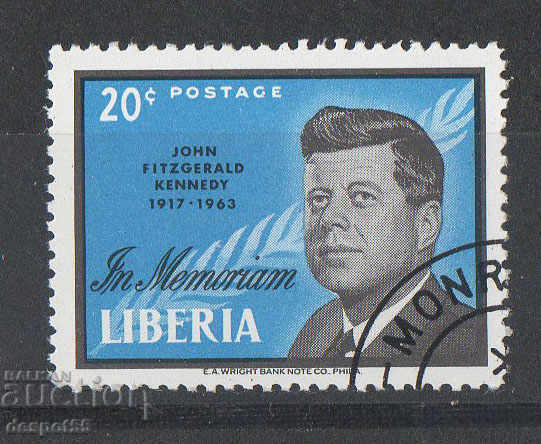 1964. Liberia. The death of John F. Kennedy.
