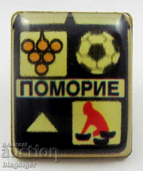 Old Football Badge-FC Pomorie-Pomorie