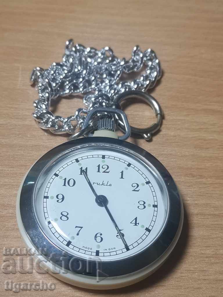 Pocket watch Ruhla with price 45.00 BGN | € 23.01 Pocket watch Ruhla with price 45.00 BGN | € 23.01