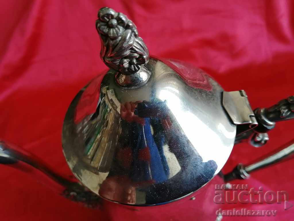 Delivery of Old Silver Plated BAROQUE Jug, Teapot Delivery of Old Silver Plated BAROQUE Jug, Teapot