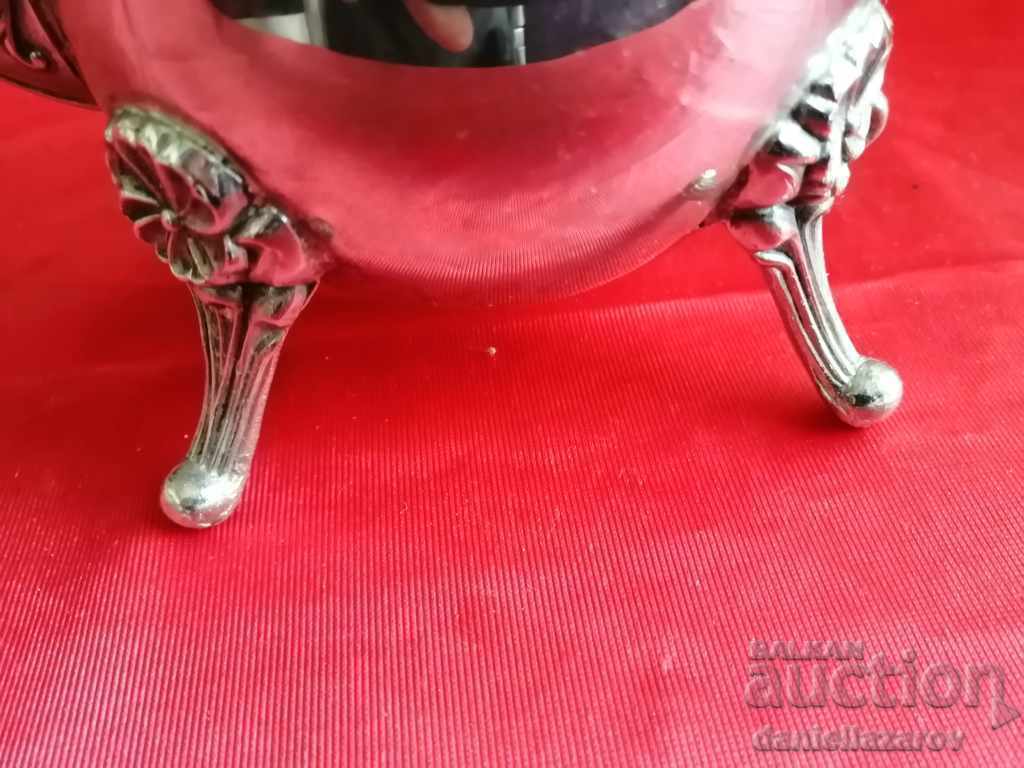 Old Silver Plated BAROQUE Jug, Teapot - 5 Old Silver Plated BAROQUE Jug, Teapot - 5