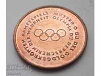 Олимпийски Игри малък плакет токен жетон монета Мюнхен '72