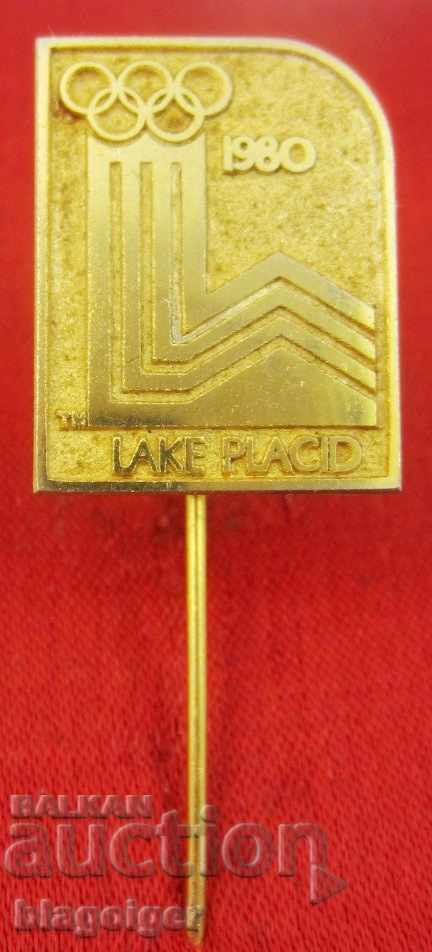 BADGE OLIMPIC-LAKE PLACID-JOCILE OLIMPICE 1980-LOGO OFICIAL - 5 BADGE OLIMPIC-LAKE PLACID-JOCILE OLIMPICE 1980-LOGO OFICIAL - 5