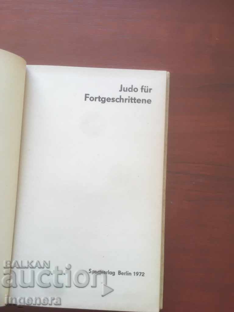 JUDO BOOK ON ADVANCED-GERMAN-1972 with price 5.00 BGN | € 2.56 JUDO BOOK ON ADVANCED-GERMAN-1972 with price 5.00 BGN | € 2.56