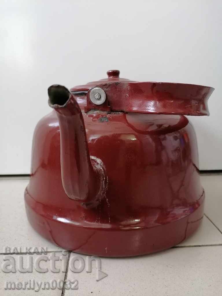 Delivery of Enameled teapot, soup with enamel, Bulgaria Delivery of Enameled teapot, soup with enamel, Bulgaria