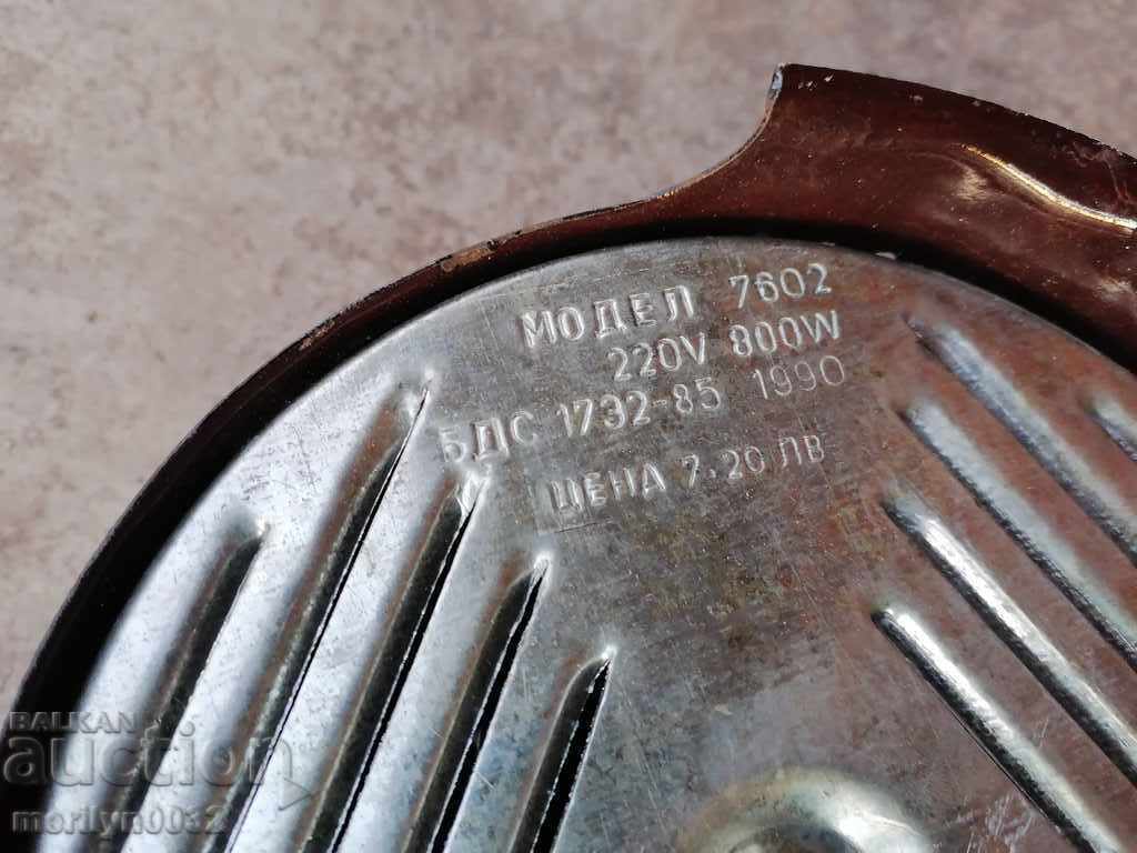 Old social stove with closed rheotan Elprom 800 watts - 6 Old social stove with closed rheotan Elprom 800 watts - 6