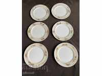 Set of hand-painted plates ROYAL DOULTON Wilson June