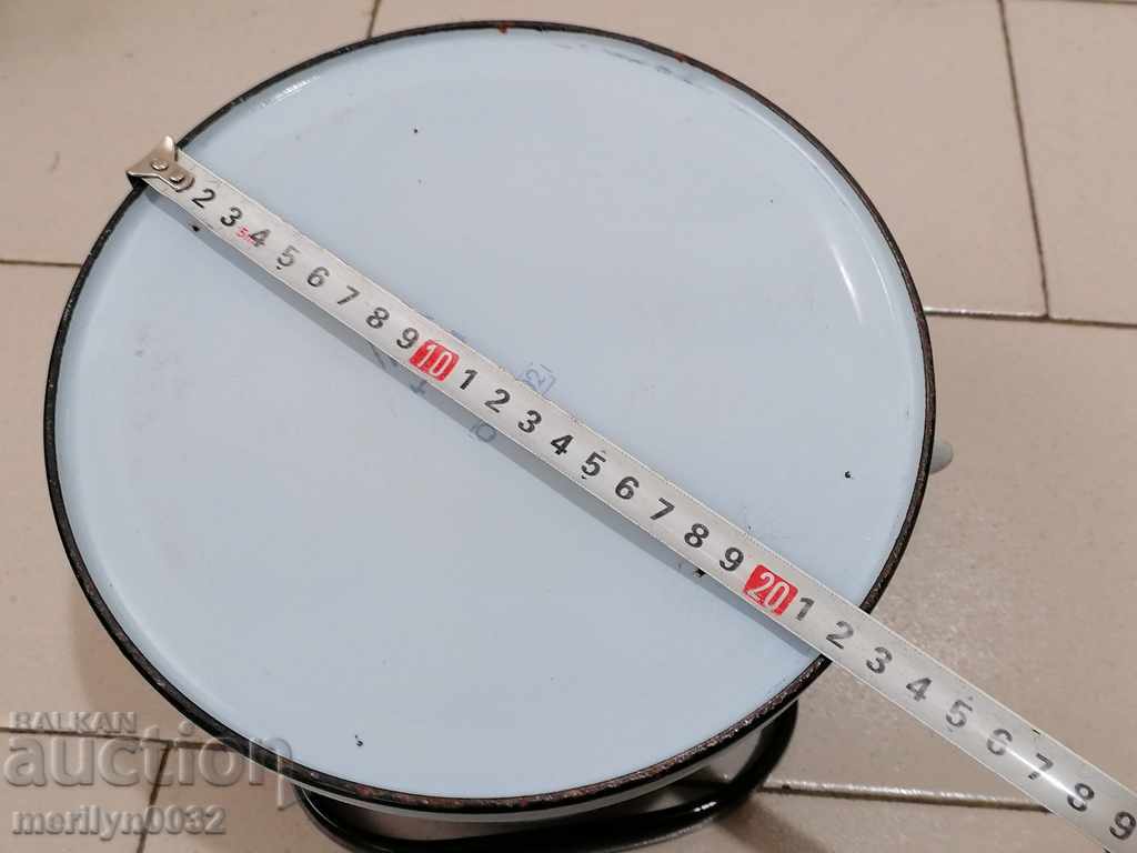 Enameled teapot, soup with enamel, Bulgaria - 5 Enameled teapot, soup with enamel, Bulgaria - 5