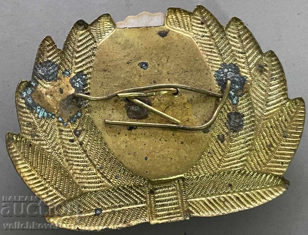 31274 Bulgaria military officer cockade from the 70s with price 5.00 BGN | € 2.56 31274 Bulgaria military officer cockade from the 70s with price 5.00 BGN | € 2.56