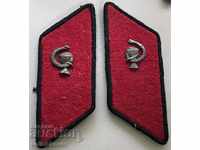 31276 Βουλγαρία δύο κουμπότρυπες στολή στρατιωτικός γιατρός 50s