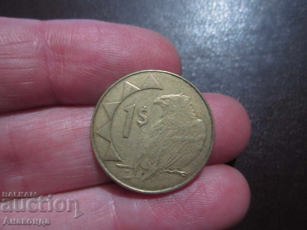 Намибия - 1 долар - 2010 год