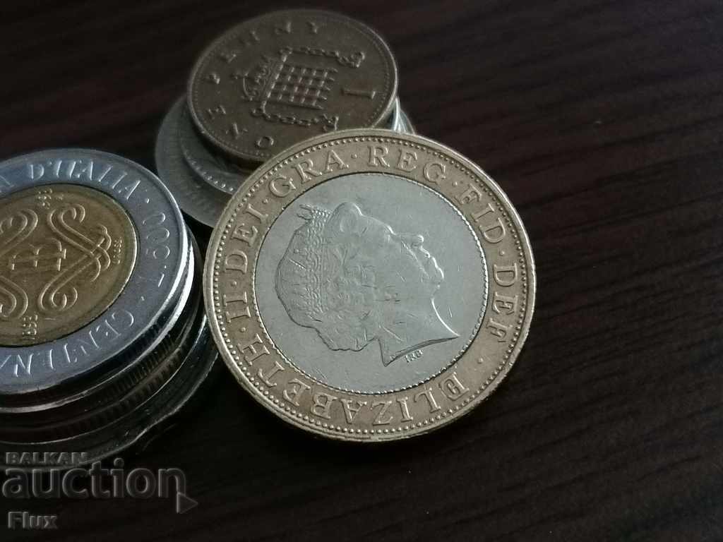 Coin - Great Britain - 2 pounds 1998 with price 13.00 BGN | € 6.65 Coin - Great Britain - 2 pounds 1998 with price 13.00 BGN | € 6.65