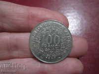 West Africa 100 francs 1997