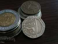 Монета - Великобритания - 20 пенса | 2010г.