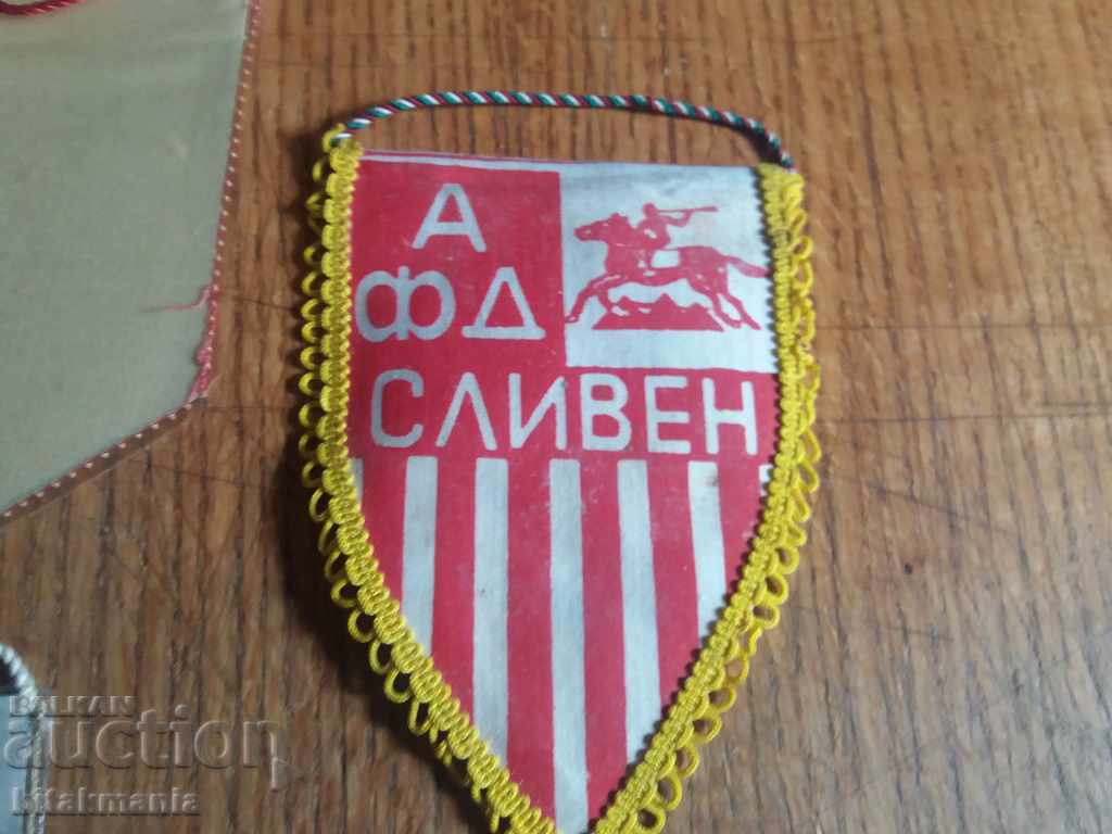 Auction Lot of football flags Auction Lot of football flags