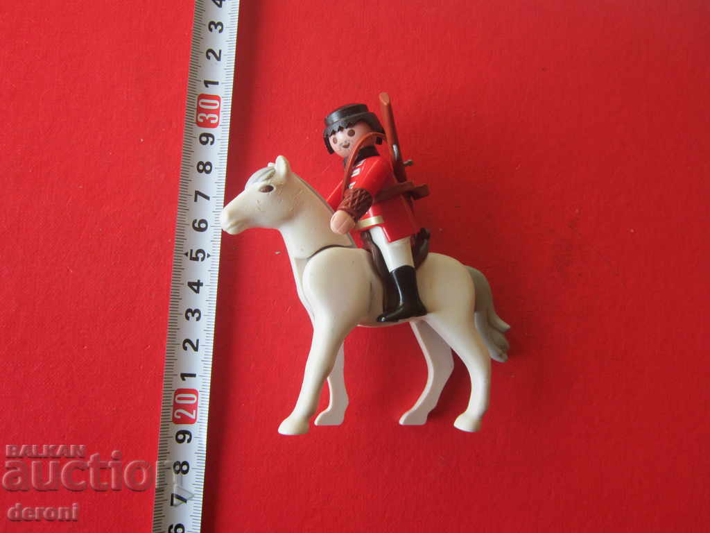 Great soldier horseman with a rifle Pleimobil - 6 Great soldier horseman with a rifle Pleimobil - 6