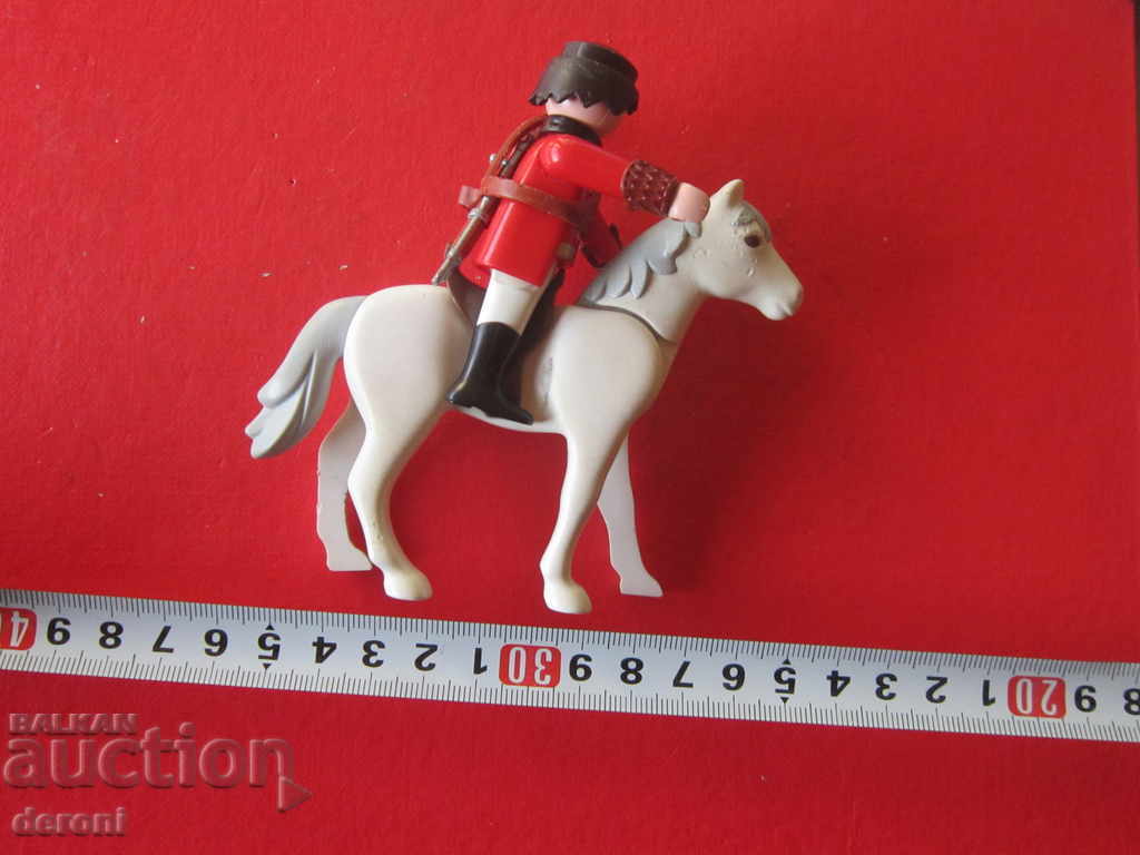 Great soldier horseman with a rifle Pleimobil - 7 Great soldier horseman with a rifle Pleimobil - 7