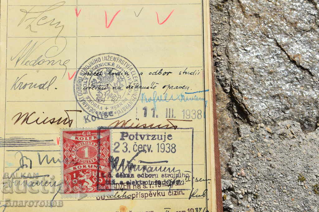 Auction Old document Auction Old document