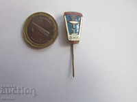 Rare sign badge Medic VMI bronze enamel