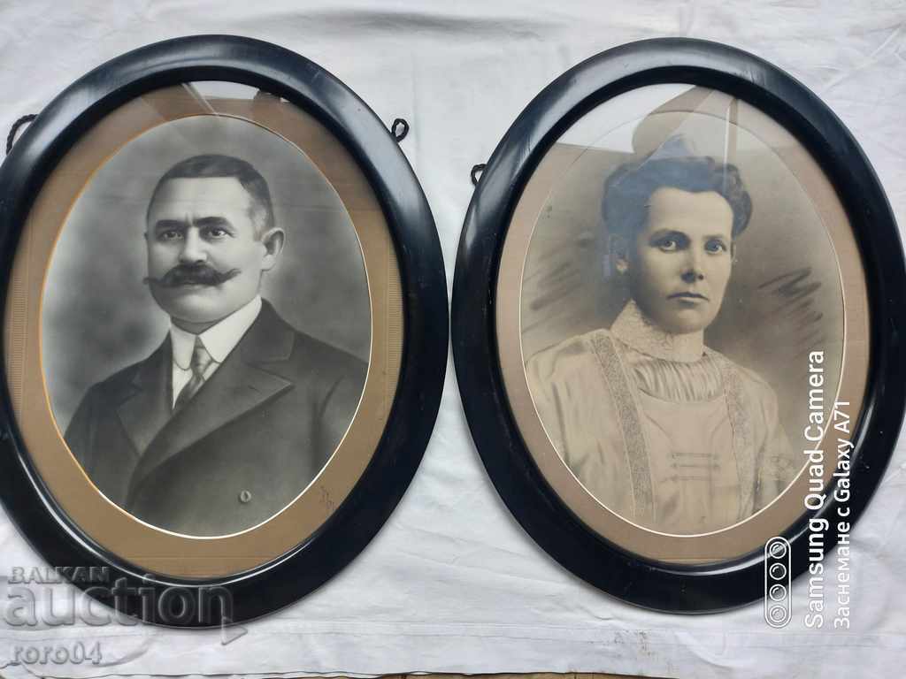 TWO OLD PORTRAITS