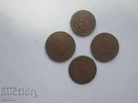 Old German token Spielgeld lot tokens 3