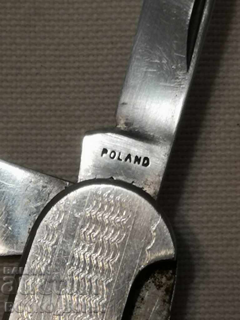 Auction Super Rare Leg GERLACH, POLAND, 50s, with Leather Case Auction Super Rare Leg GERLACH, POLAND, 50s, with Leather Case