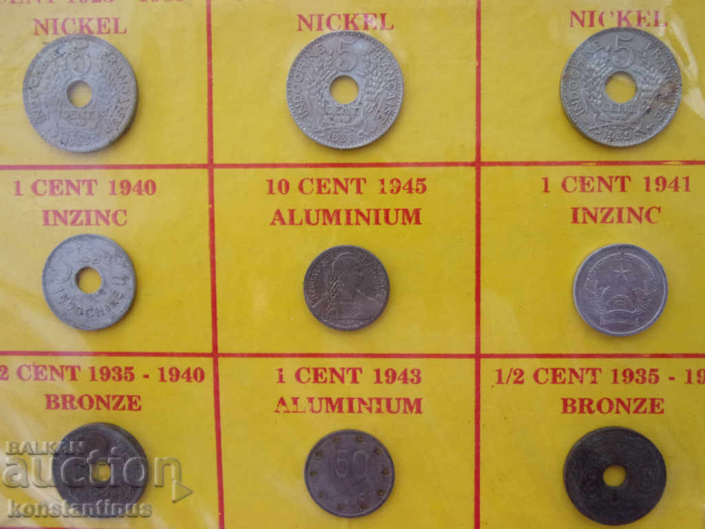 Доставка на Уникална Колекция Анам-Индокитай-Виетнам 1800-1976 Very Rare