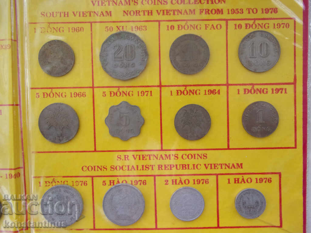 Уникална Колекция Анам-Индокитай-Виетнам 1800-1976 Very Rare - 6