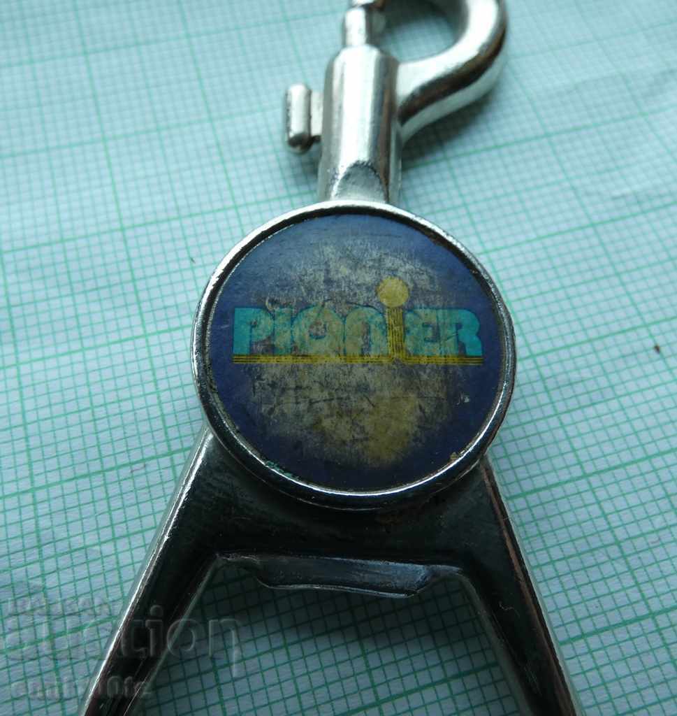 Keychain with beer opener promotional jeans PIONIER with price 3.00 BGN | € 1.53
