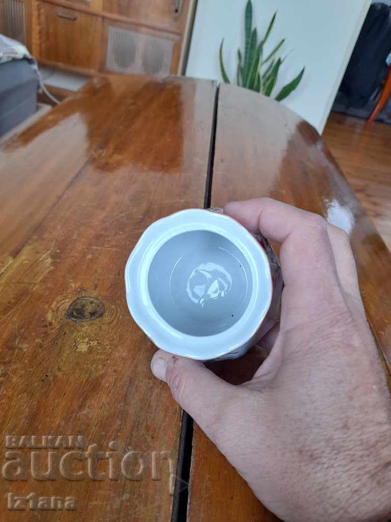 Livrarea Vechi vas de zahăr din porțelan Livrarea Vechi vas de zahăr din porțelan