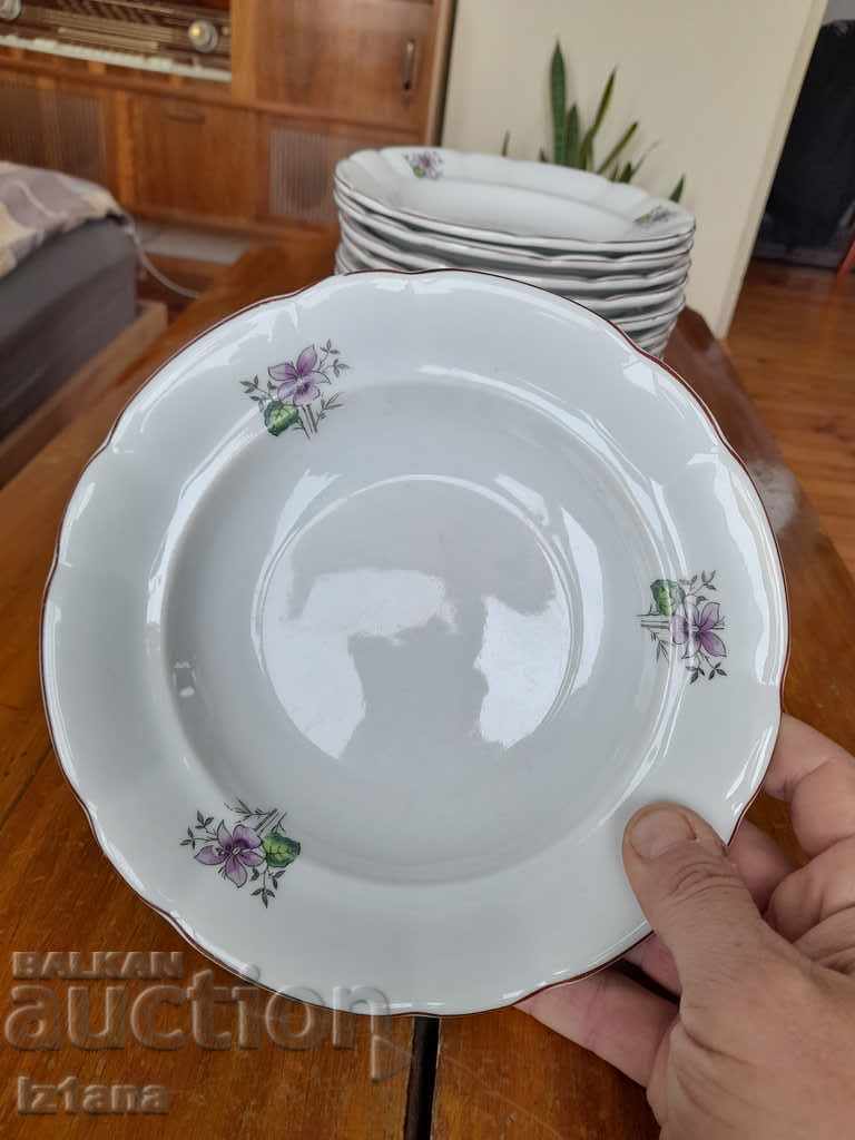 Old porcelain dish, plates with price 90.00 BGN | € 46.02 Old porcelain dish, plates with price 90.00 BGN | € 46.02