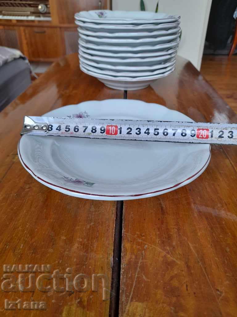 Old porcelain dish, plates - 5 Old porcelain dish, plates - 5