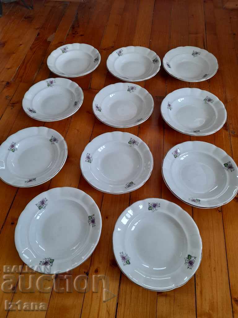 Old porcelain dish, plates - 7 Old porcelain dish, plates - 7