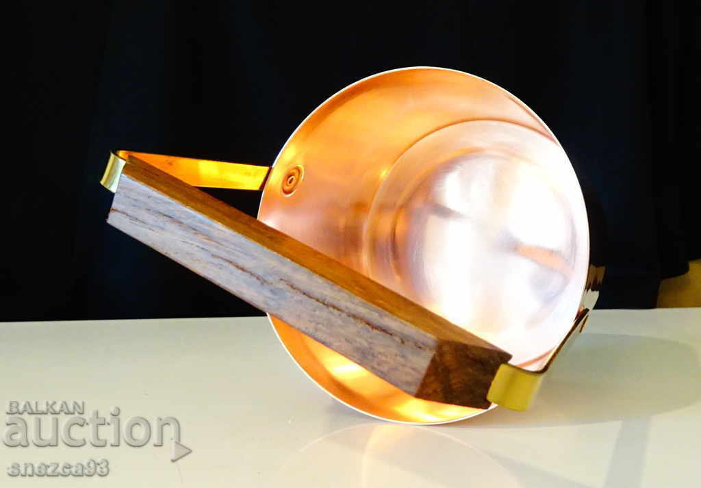 Copper ice bucket, copper vessel of pure red honey - 6 Copper ice bucket, copper vessel of pure red honey - 6