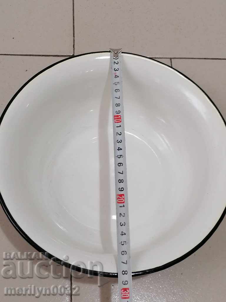 Bazin mic emailat, jgheab, vas cu vas emailat - 6 Bazin mic emailat, jgheab, vas cu vas emailat - 6