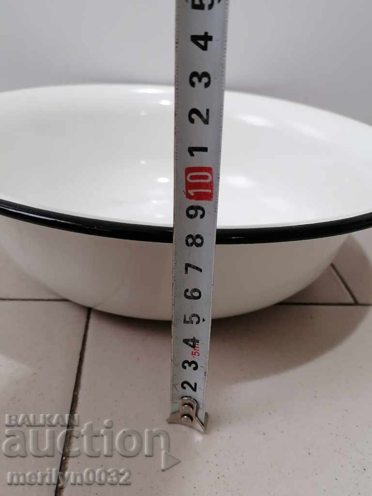 Bazin mic emailat, jgheab, vas cu vas emailat - 7 Bazin mic emailat, jgheab, vas cu vas emailat - 7