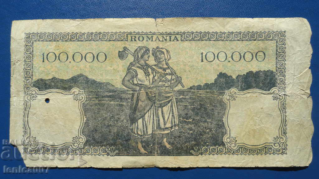 Delivery of Romania 1946 - 100,000 lei (20.12.1946) Delivery of Romania 1946 - 100,000 lei (20.12.1946)