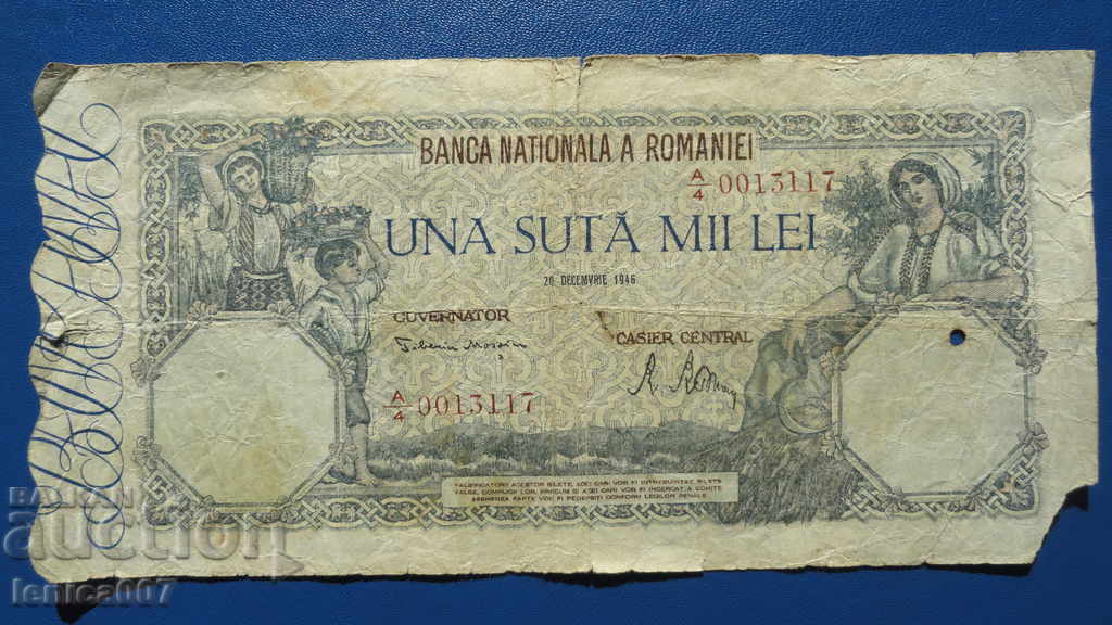 Romania 1946 - 100,000 lei (20.12.1946) - 5 Romania 1946 - 100,000 lei (20.12.1946) - 5