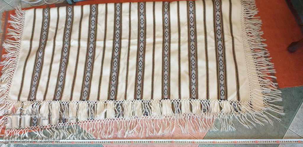 Unique!!! Ethnic tablecloth, hand-woven 150 cm.