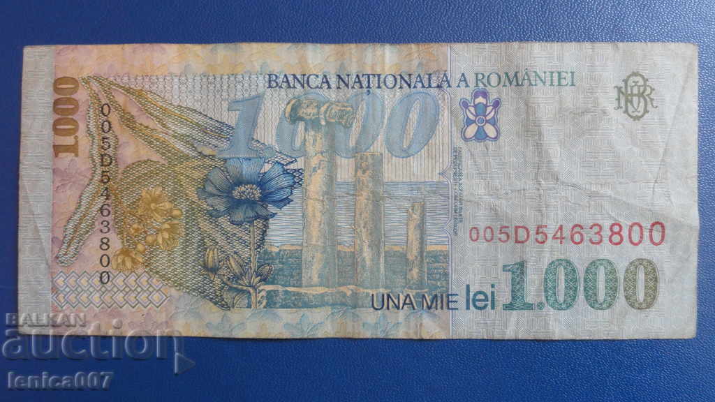Ρουμανία 1998 - 1000 λέι με τιμή € 1.00 | 1.96 BGN Ρουμανία 1998 - 1000 λέι με τιμή € 1.00 | 1.96 BGN