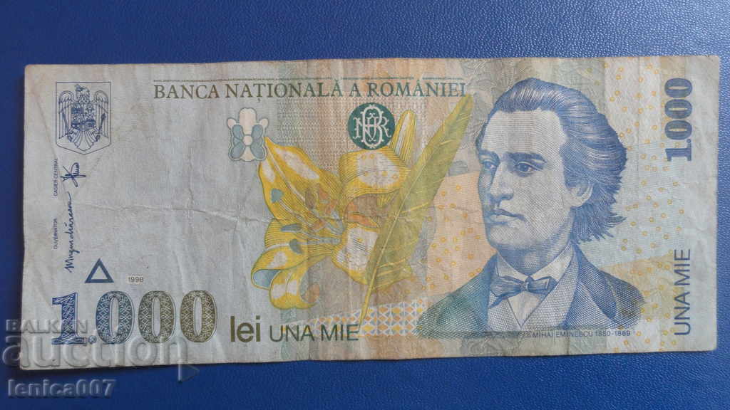 Auction Romania 1998 - 1000 lei Auction Romania 1998 - 1000 lei