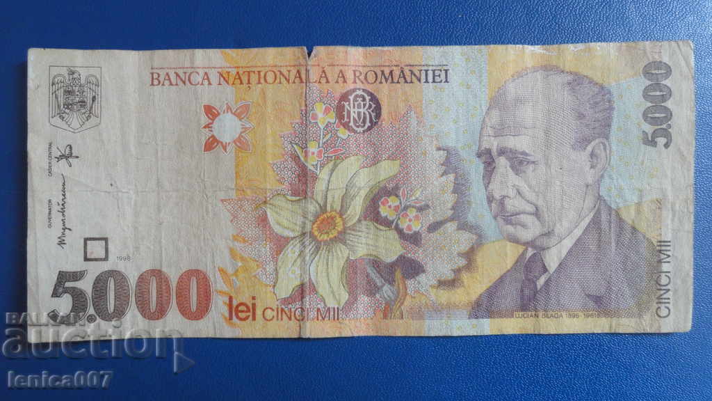 Auction Romania 1998 - 5000 lei (1) Auction Romania 1998 - 5000 lei (1)
