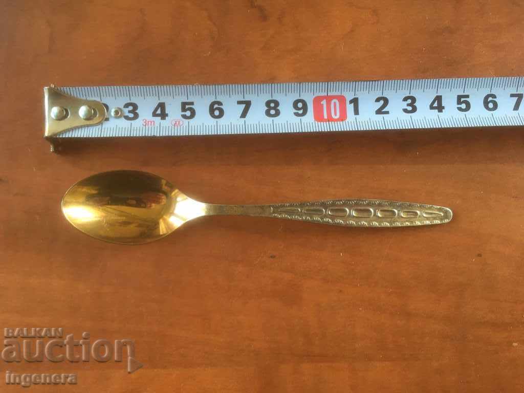 SPOON SPOON SILVER AND GOLD