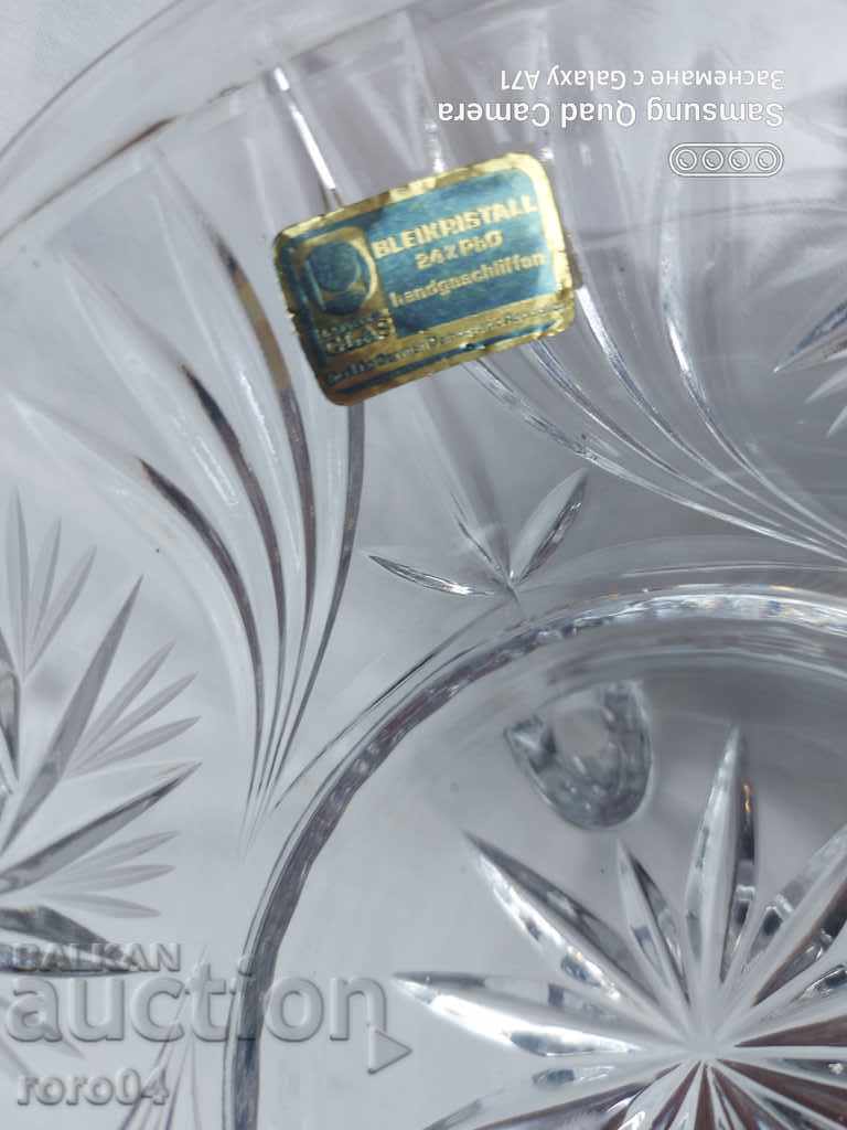 Delivery of GERMAN CRYSTAL CUP - NEW Delivery of GERMAN CRYSTAL CUP - NEW