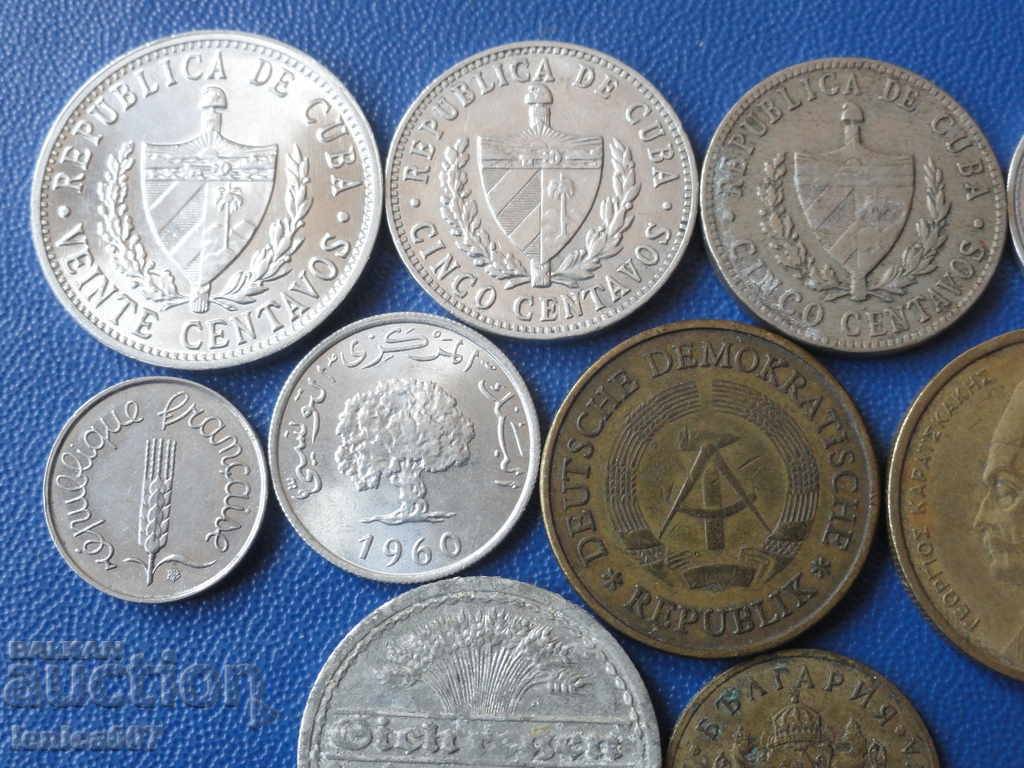 Auction  Coins - Mix (10 pieces)