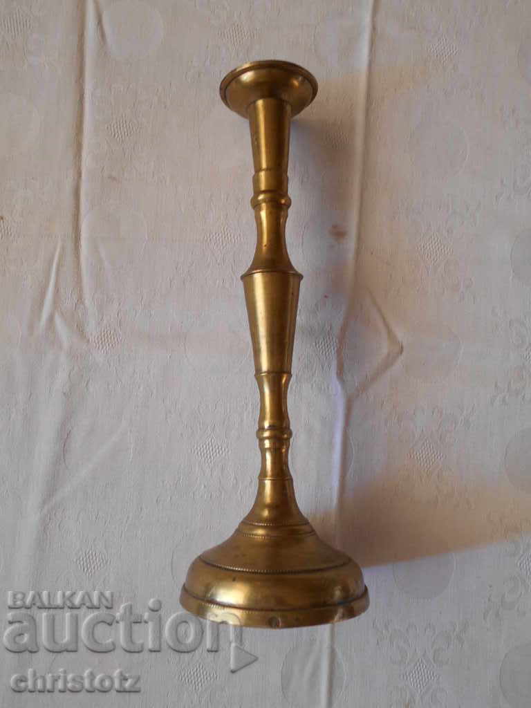 Candlestick antique bronze Turkish stUGRA