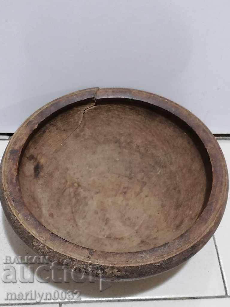 Auction  Wooden bowl, bowl, wooden, wooden bowl, bowl