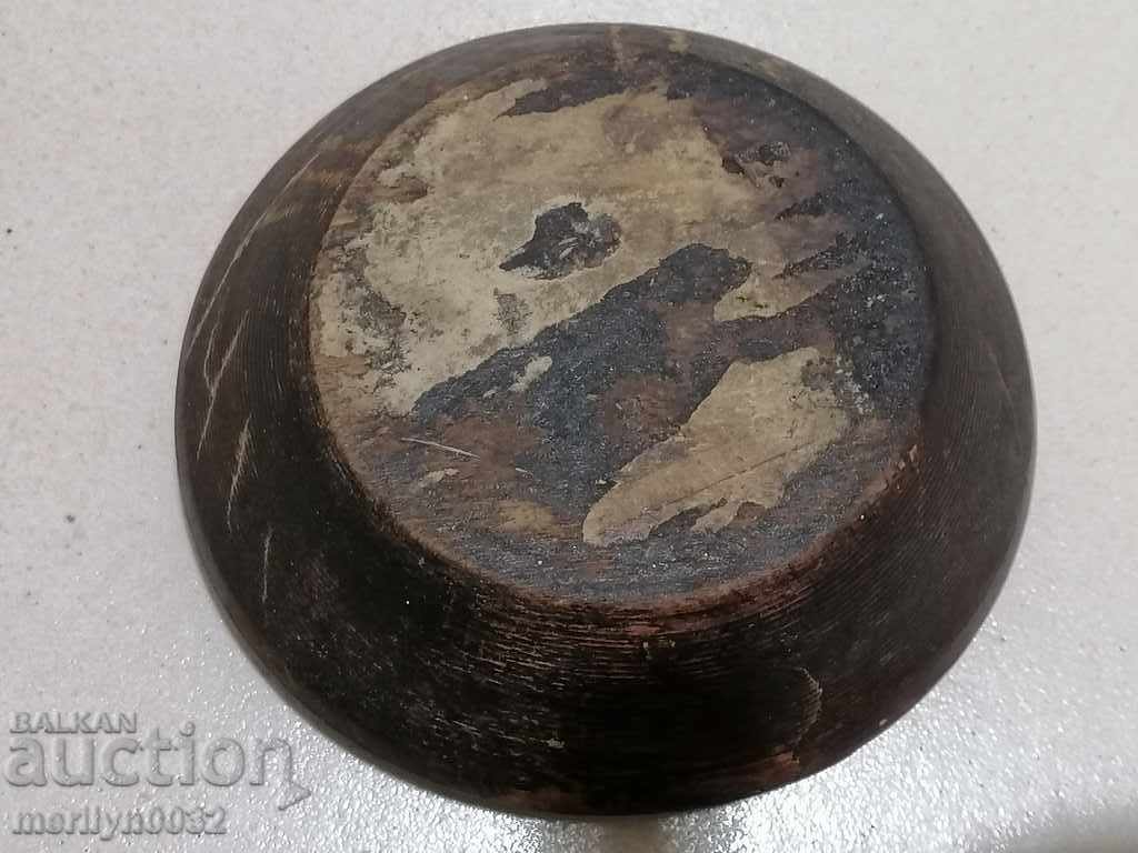 Licitație Castron din lemn, castron, castron din lemn, castron din lemn